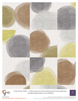 Divided Watercolor Circle (P675)