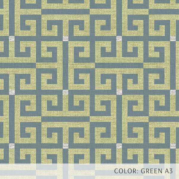 Greek Key (P716) Custom Printed Vinyl Flooring Design